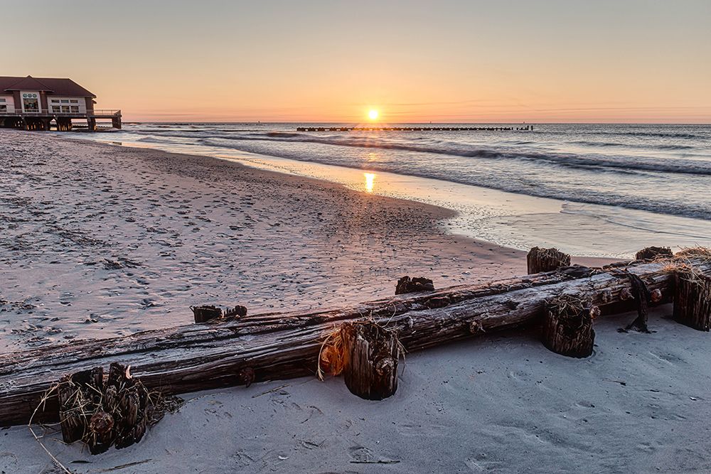 Atlantic City Beach art print by Franklin Kearney for $57.95 CAD