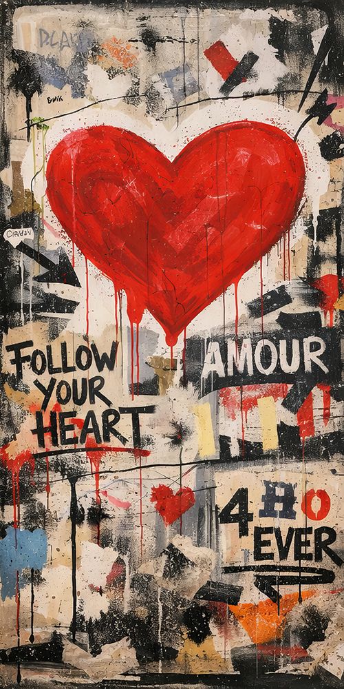 Follow Your Heart art print by Irena Orlov for $57.95 CAD