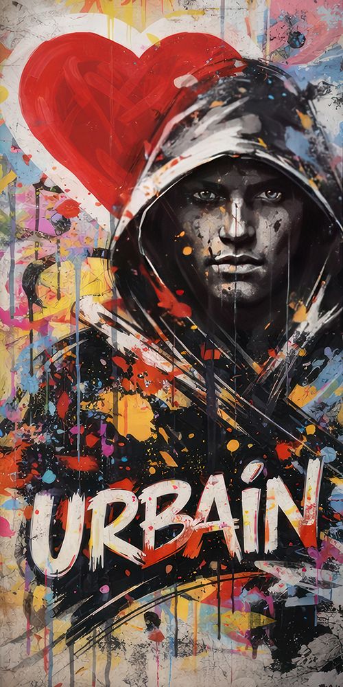 Urban Heart art print by Irena Orlov for $57.95 CAD