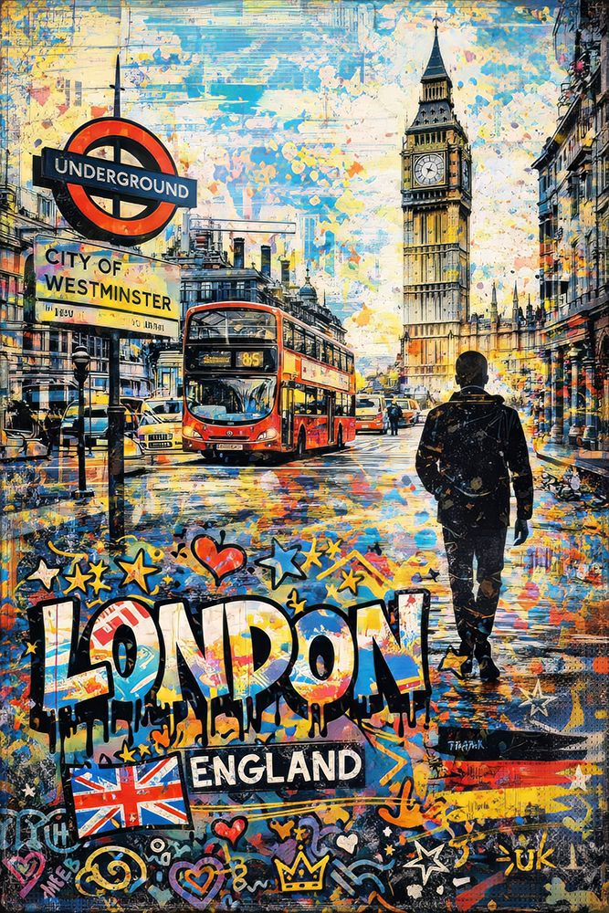 Urban Journeys-9 art print by Irena Orlov for $57.95 CAD