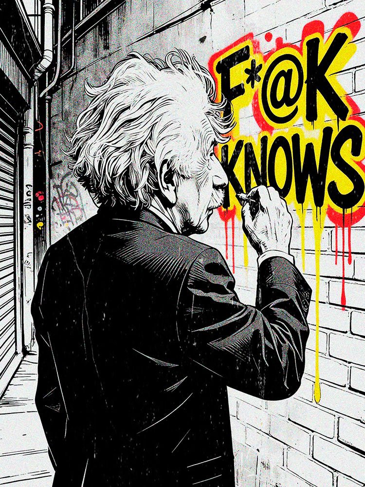 FKnows art print by Karen Smith for $57.95 CAD