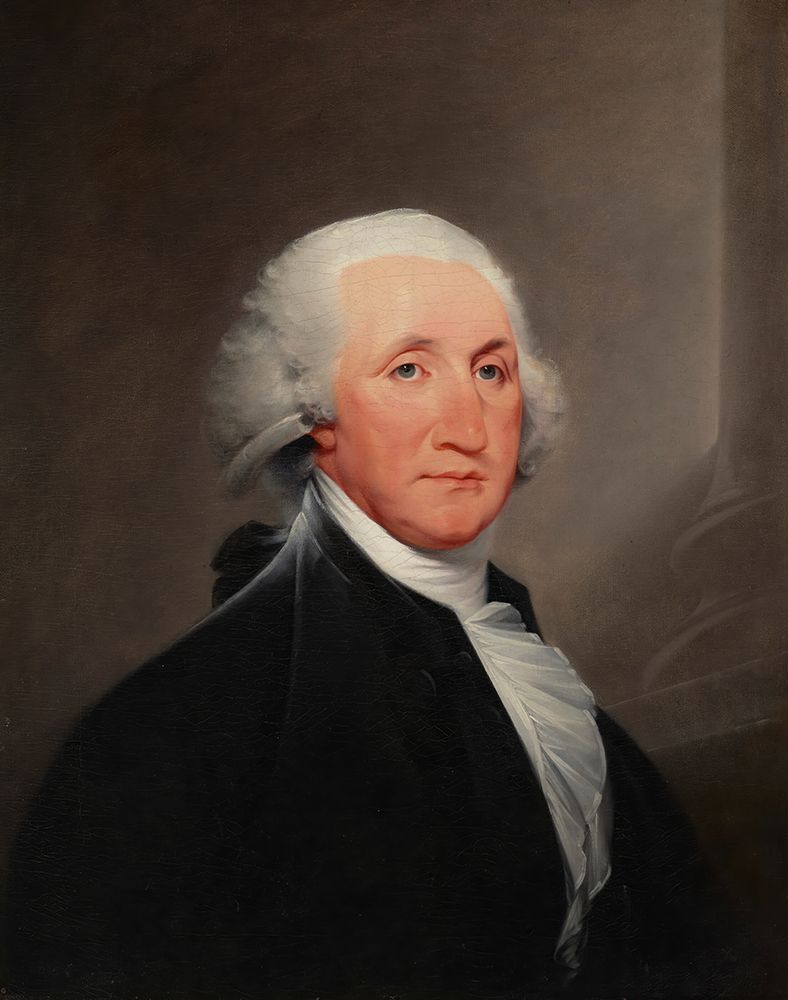 George Washington 1793 art print by John Trumbull for $57.95 CAD