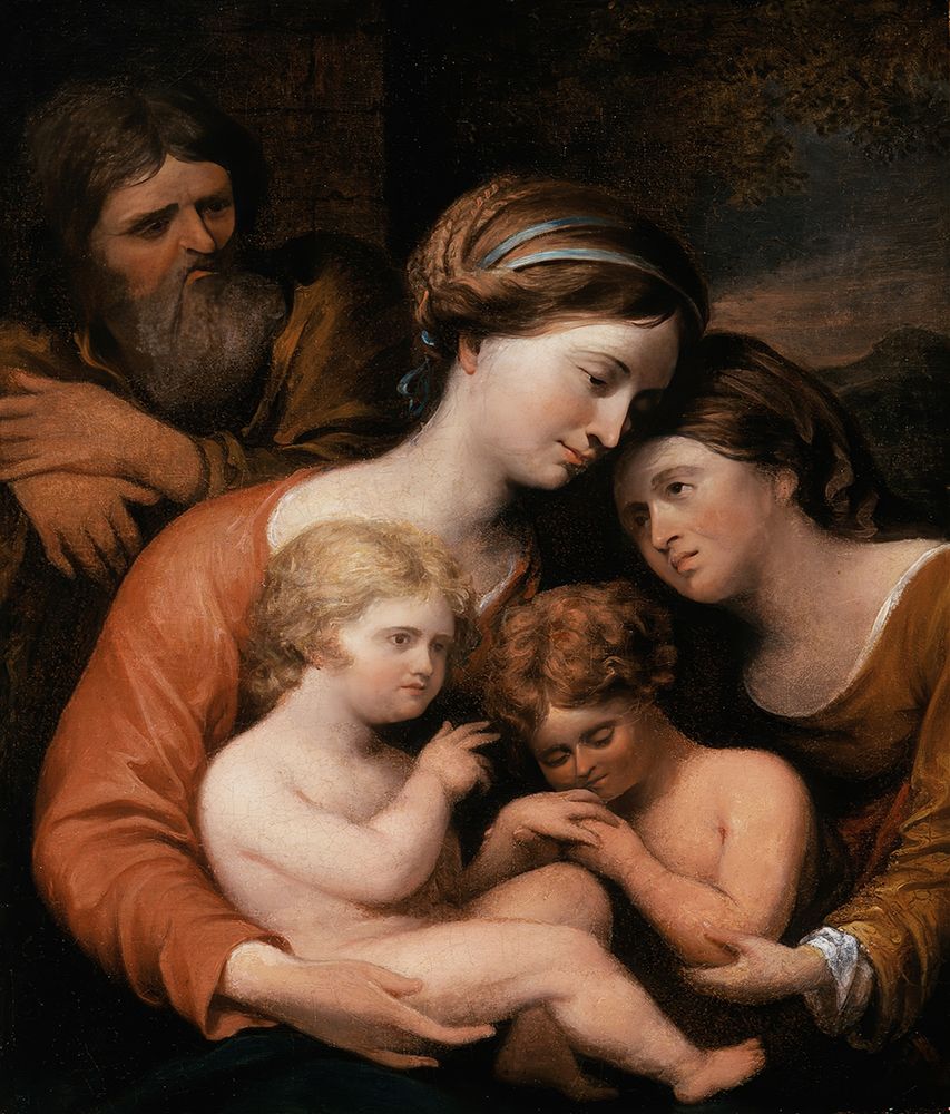 Holy Family 1826 art print by John Trumbull for $57.95 CAD