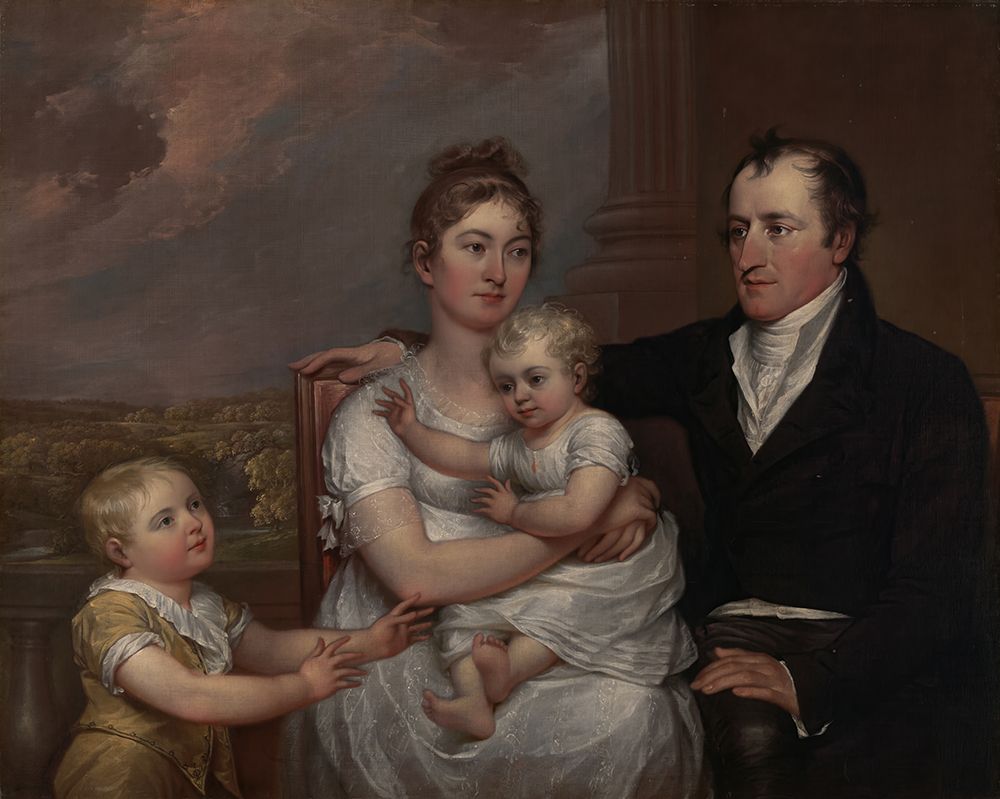 The Vernet Family 1806 art print by John Trumbull for $57.95 CAD