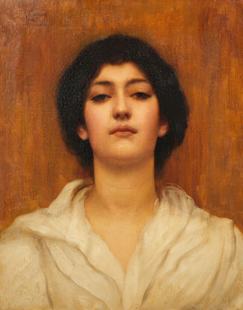 A Beauty art print by John William Godward for $57.95 CAD