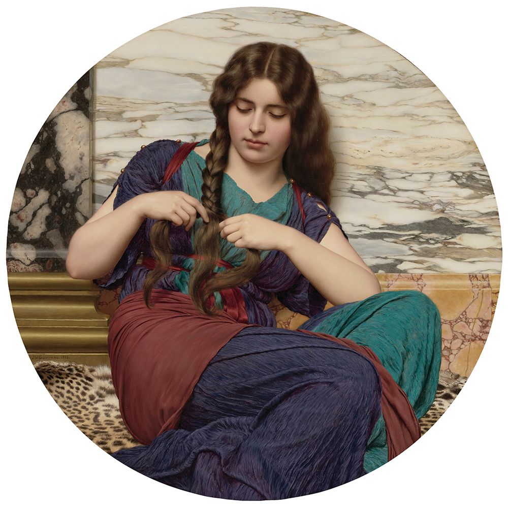 A Congenial Task 1915 art print by John William Godward for $57.95 CAD