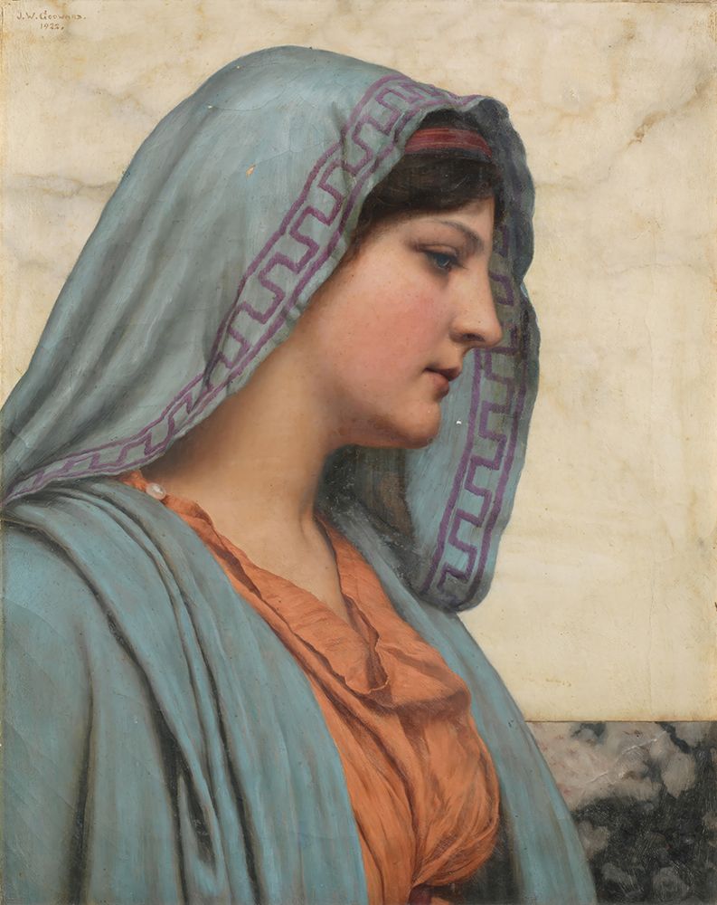 Cytheris 1922 art print by John William Godward for $57.95 CAD
