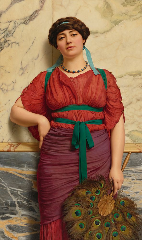 Eurypyle 1920 art print by John William Godward for $57.95 CAD