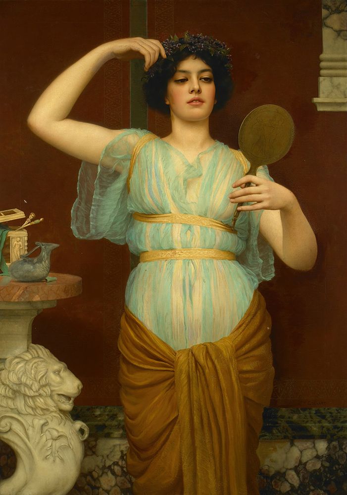 Ione art print by John William Godward for $57.95 CAD