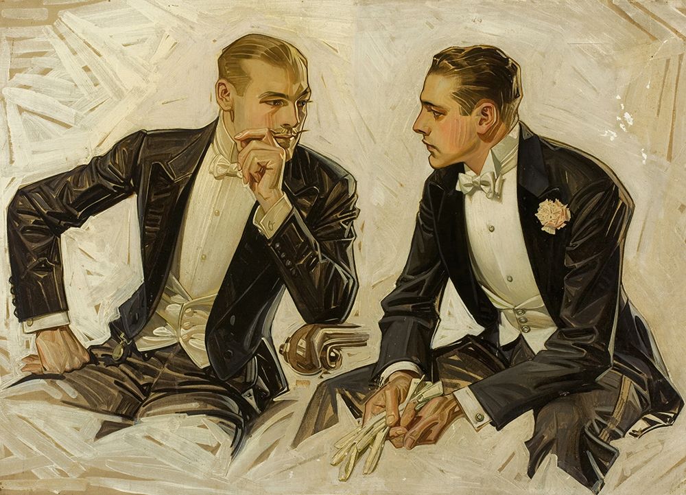 The Donchester, the Cluett Dress Shirt 1911 art print by Joseph Christian Leyendecker for $57.95 CAD