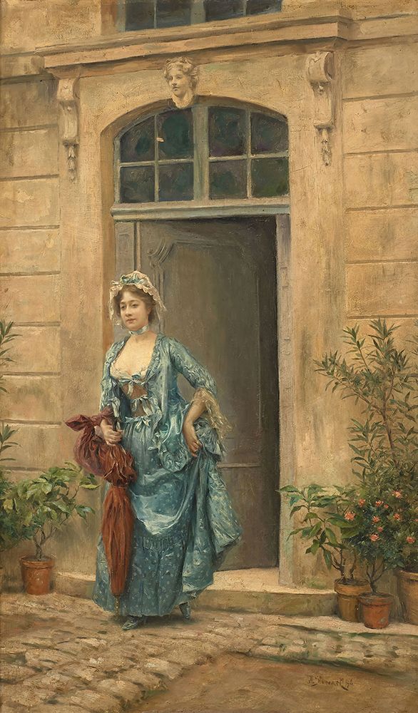 Morning promenade art print by Julius LeBlanc Stewart for $57.95 CAD