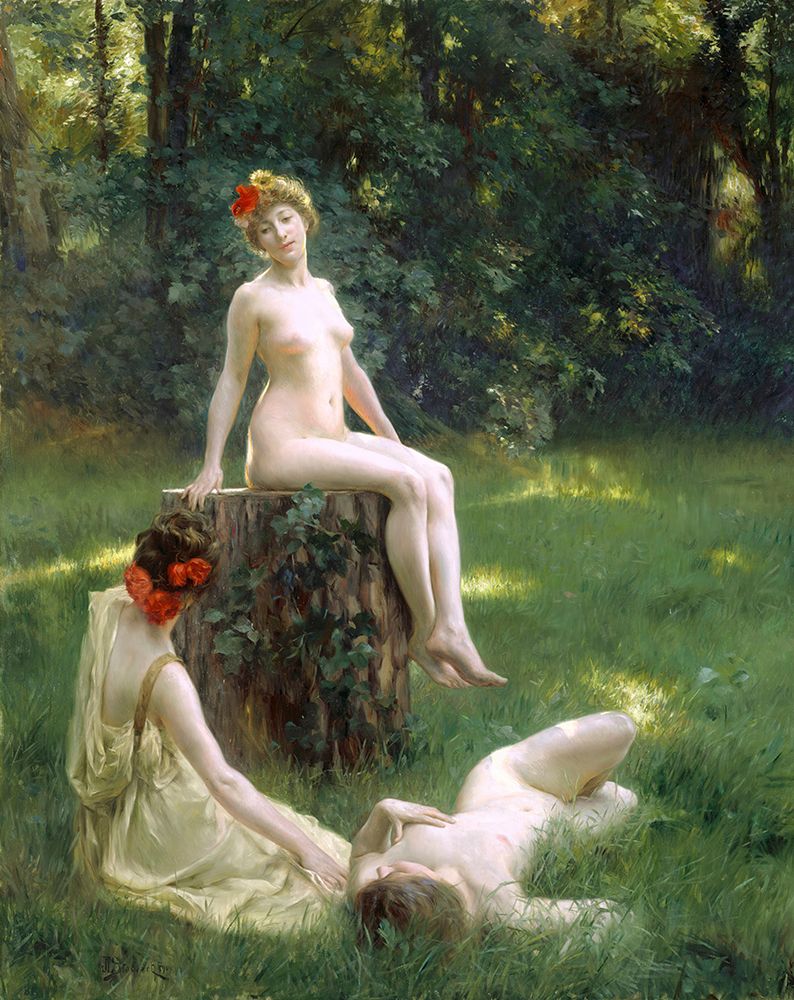 The Glade 1900 art print by Julius LeBlanc Stewart for $57.95 CAD