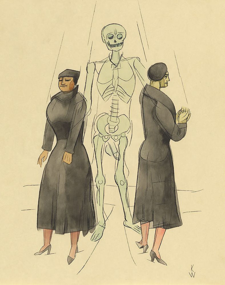Die Frauen und der Tod 1935 art print by Karl Wiener for $57.95 CAD