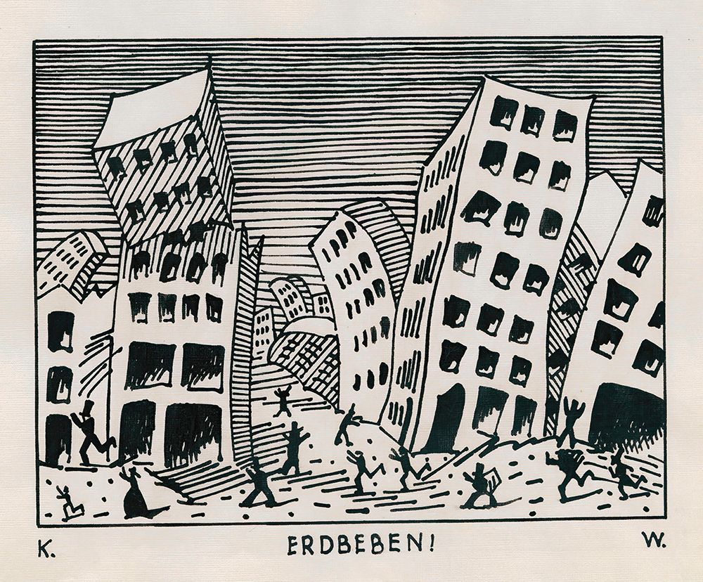 Erdbeben 1922 art print by Karl Wiener for $57.95 CAD