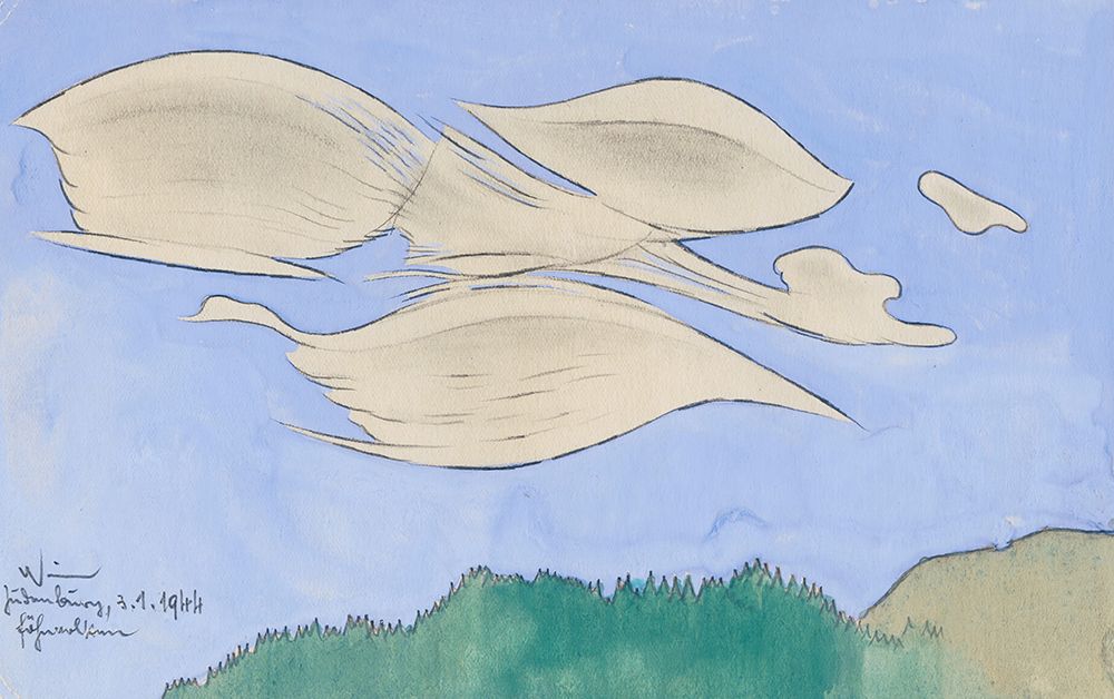 Fohnwolken 1944 art print by Karl Wiener for $57.95 CAD