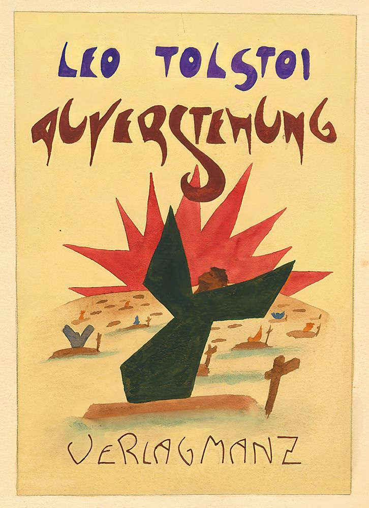 Leo Tolstoi Auferstehung Verlag Manz 1919 art print by Karl Wiener for $57.95 CAD