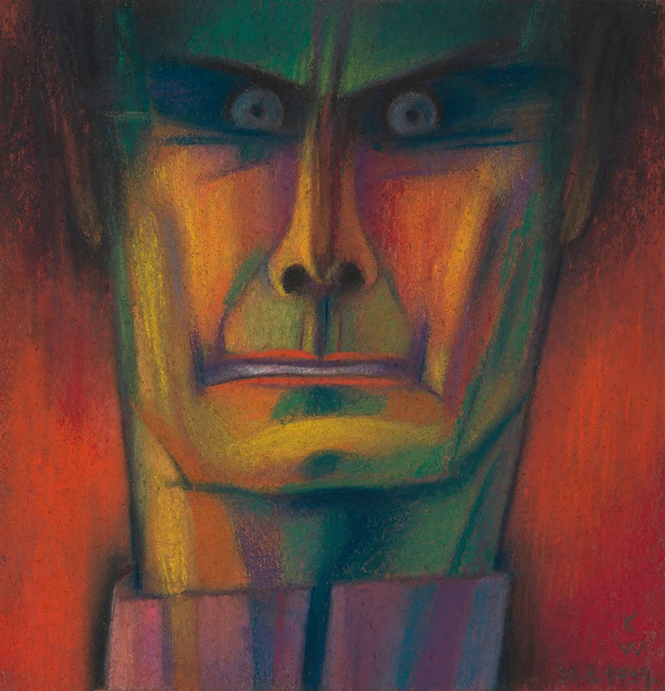 Mannliches Portrat nach Rudolf Hess 1939 art print by Karl Wiener for $57.95 CAD