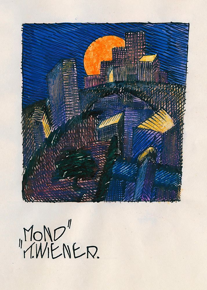Mond 1921 art print by Karl Wiener for $57.95 CAD