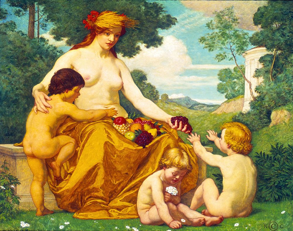 Plenty 1910 art print by Kenyon Cox for $57.95 CAD