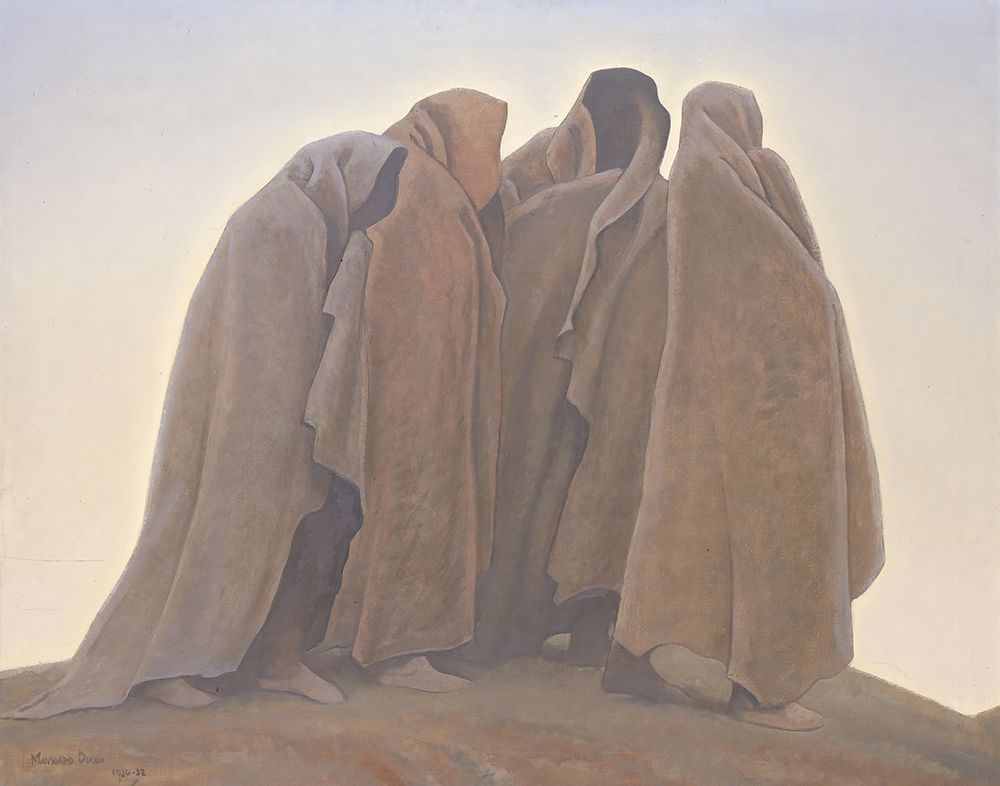Shapes of Fear ca 1930 art print by Maynard Dixon for $57.95 CAD