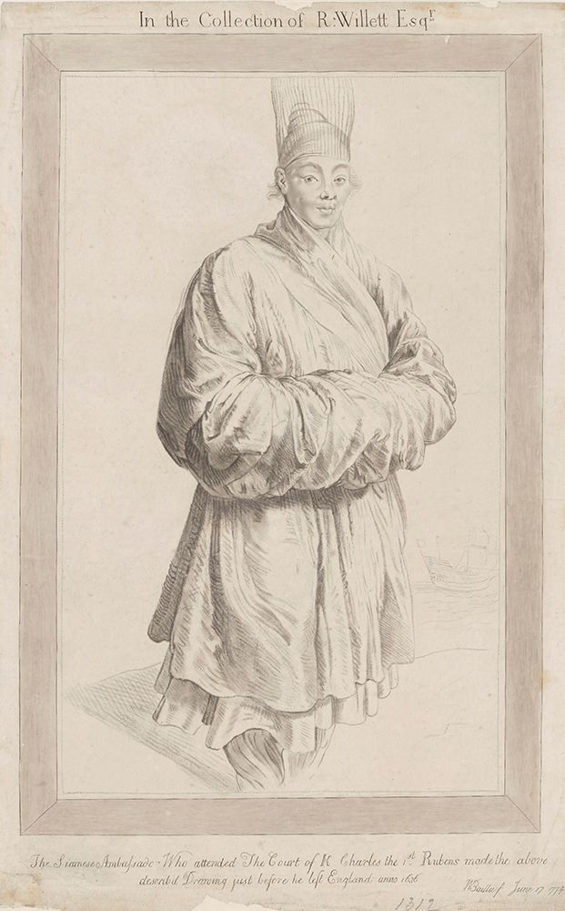 A Siamese Envoy art print by Peter Paul Rubens for $57.95 CAD