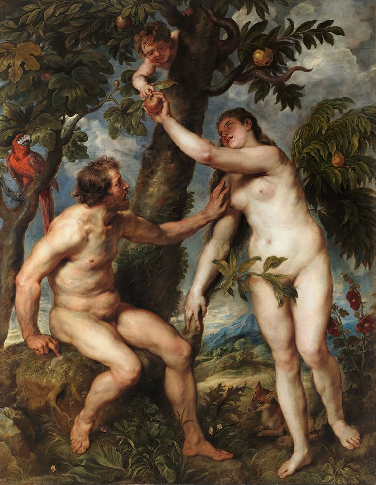 Adam and Eve 1628 art print by Peter Paul Rubens for $57.95 CAD