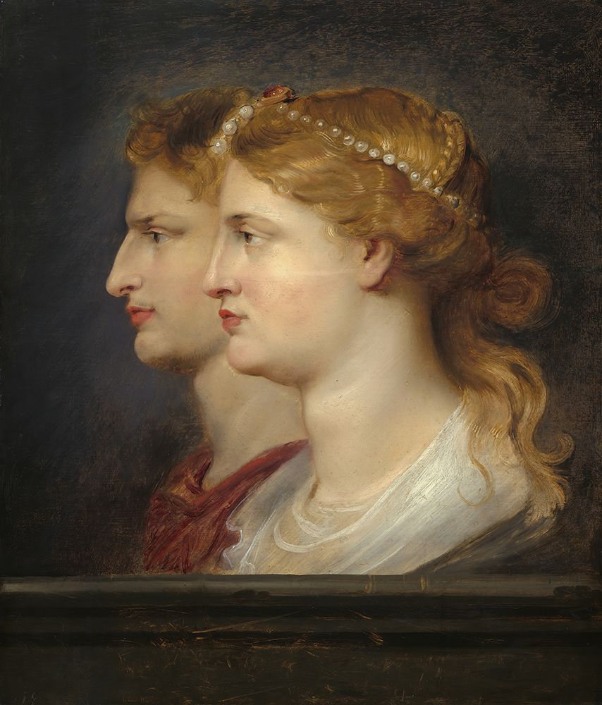 Agrippina and Germanicus 1614 art print by Peter Paul Rubens for $57.95 CAD