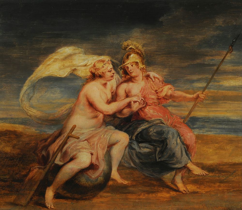 Allegory of Fortune and Virtue 17th century art print by Peter Paul Rubens for $57.95 CAD