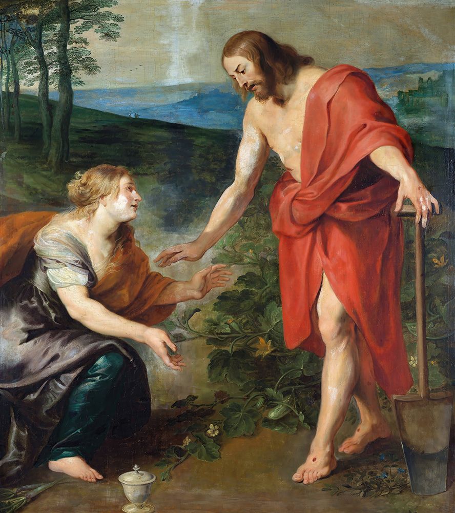 Christ Appears to Mary Magdalene art print by Peter Paul Rubens for $57.95 CAD