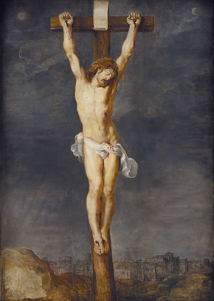 Christ on the Cross 17th Century art print by Peter Paul Rubens for $57.95 CAD