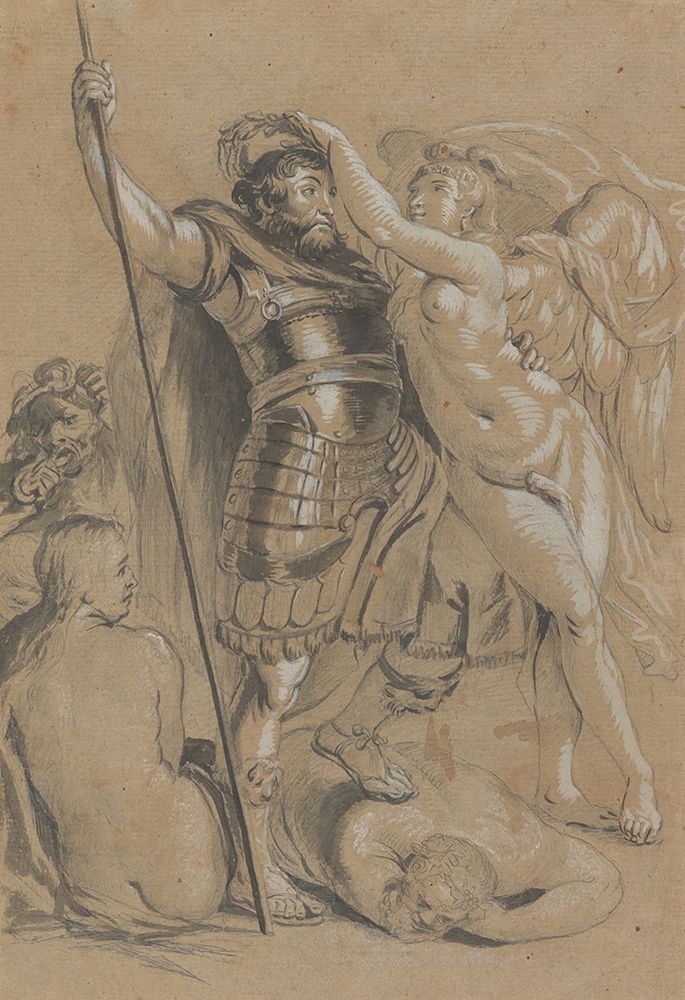 Crowning of Mars art print by Peter Paul Rubens for $57.95 CAD