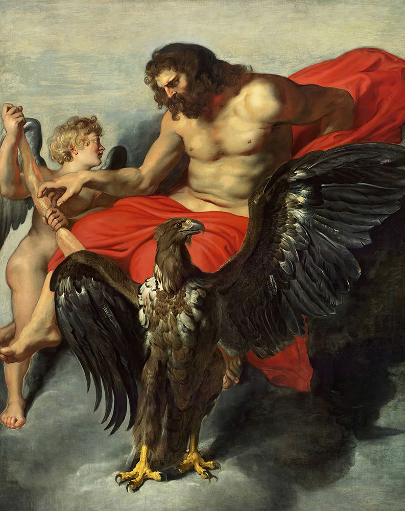 Cupid Supplicating Jupiter 1611 art print by Peter Paul Rubens for $57.95 CAD