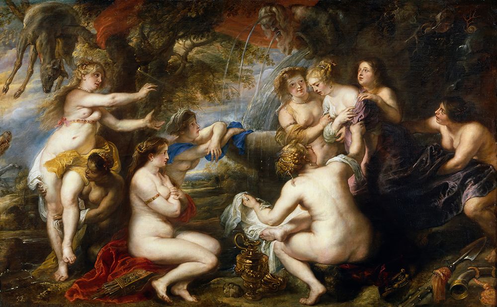 Diana And Callisto 1635 art print by Peter Paul Rubens for $57.95 CAD