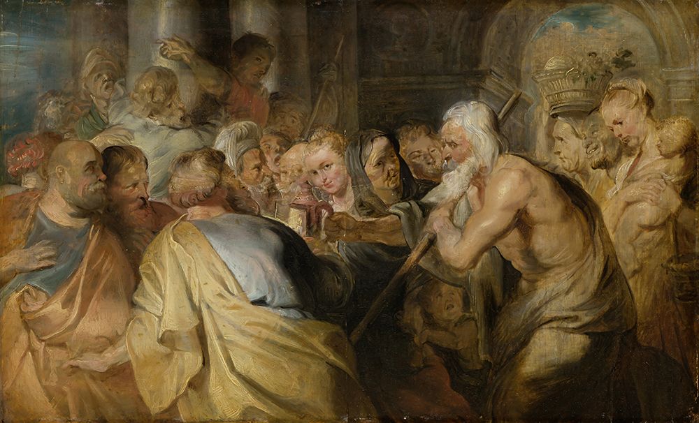 Diogenes Looking for an Honest Man 1630 art print by Peter Paul Rubens for $57.95 CAD