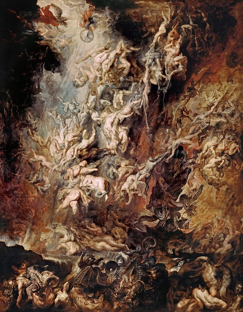 Fall of the Damned art print by Peter Paul Rubens for $57.95 CAD