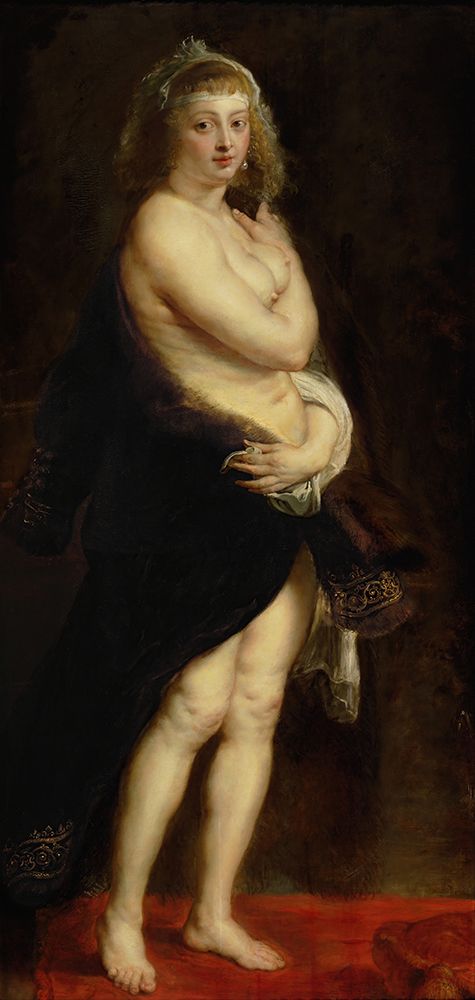 Helena Fourment in a Fur Robe 1636 art print by Peter Paul Rubens for $57.95 CAD