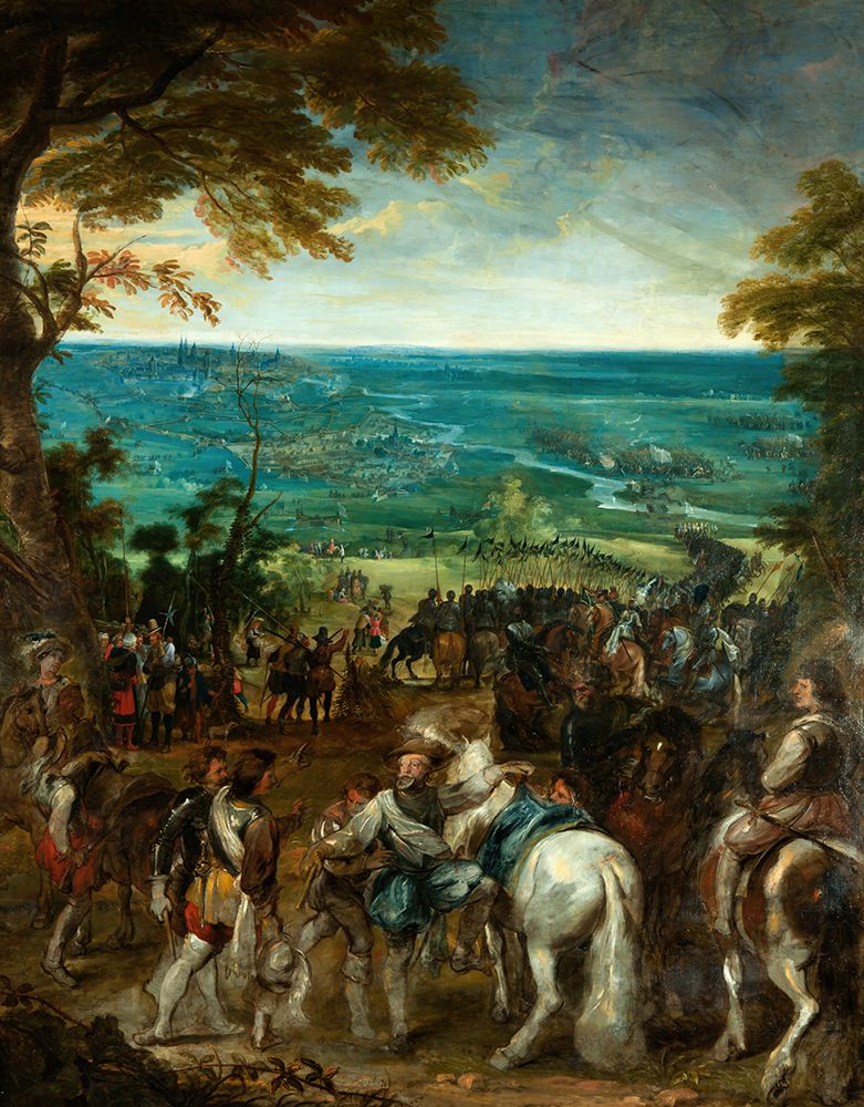 Henry IV of France at the Siege of Amiens in 1597 art print by Peter Paul Rubens for $57.95 CAD