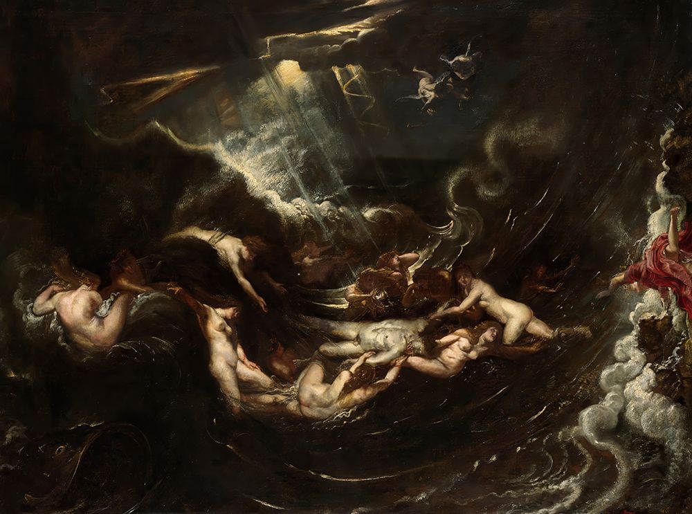 Hero And Leander 1604 art print by Peter Paul Rubens for $57.95 CAD