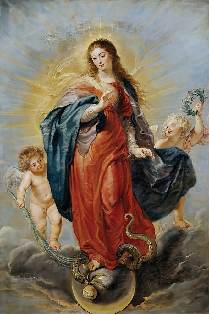 Immaculate Conception 1628 art print by Peter Paul Rubens for $57.95 CAD