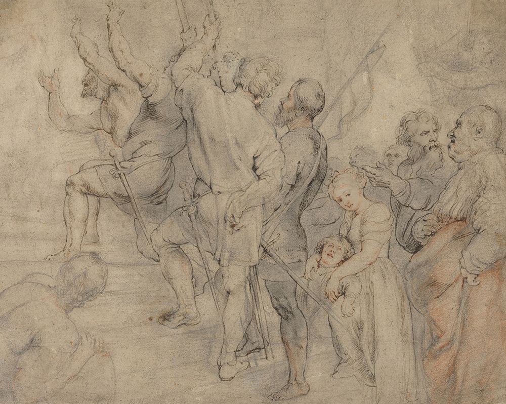 Part of the Crowd at the Ecce Homo art print by Peter Paul Rubens for $57.95 CAD