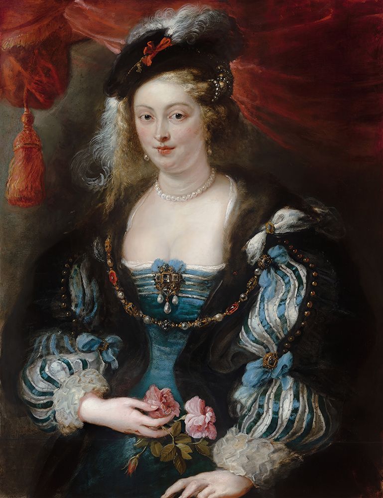Portrait of a Young Woman 1620 art print by Peter Paul Rubens for $57.95 CAD