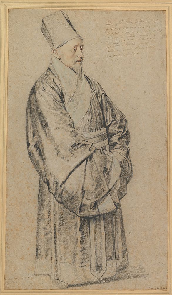 Portrait of Nicolas Trigault in Chinese Costume 1617 art print by Peter Paul Rubens for $57.95 CAD