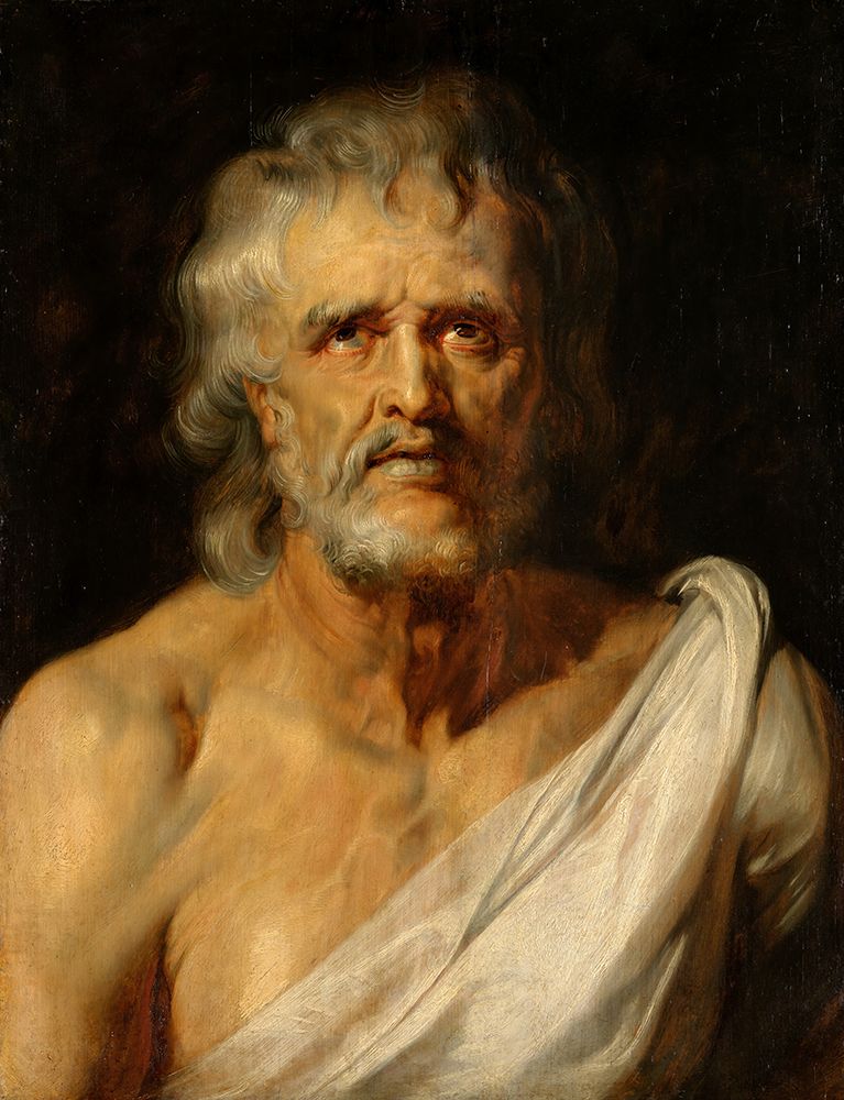 Portrait of the philosopher Seneca 1614 art print by Peter Paul Rubens for $57.95 CAD