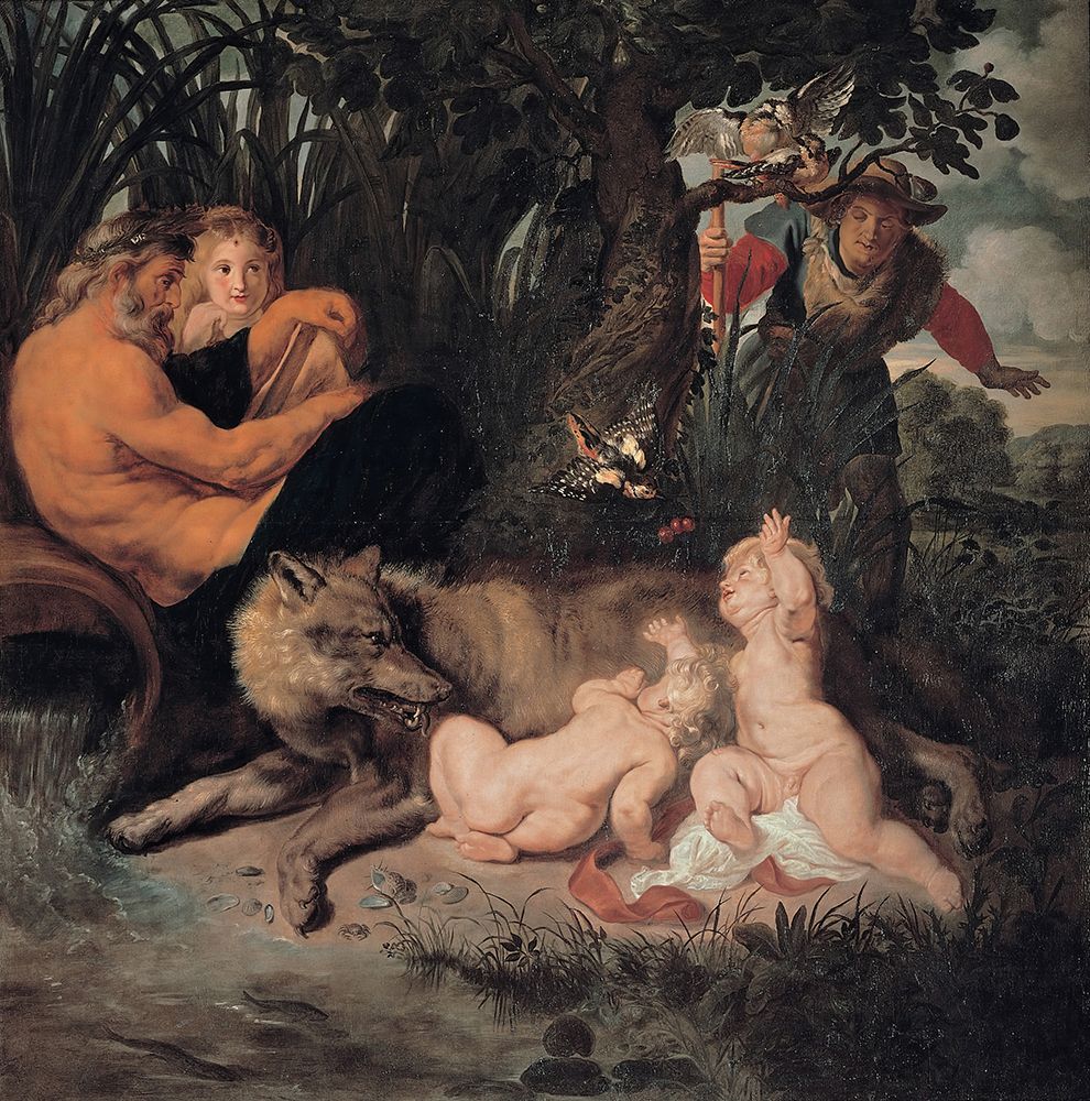 Romulus and Remus 1615 art print by Peter Paul Rubens for $57.95 CAD