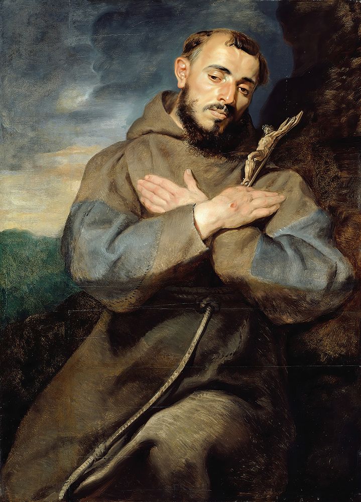 Saint Francis 1615 art print by Peter Paul Rubens for $57.95 CAD