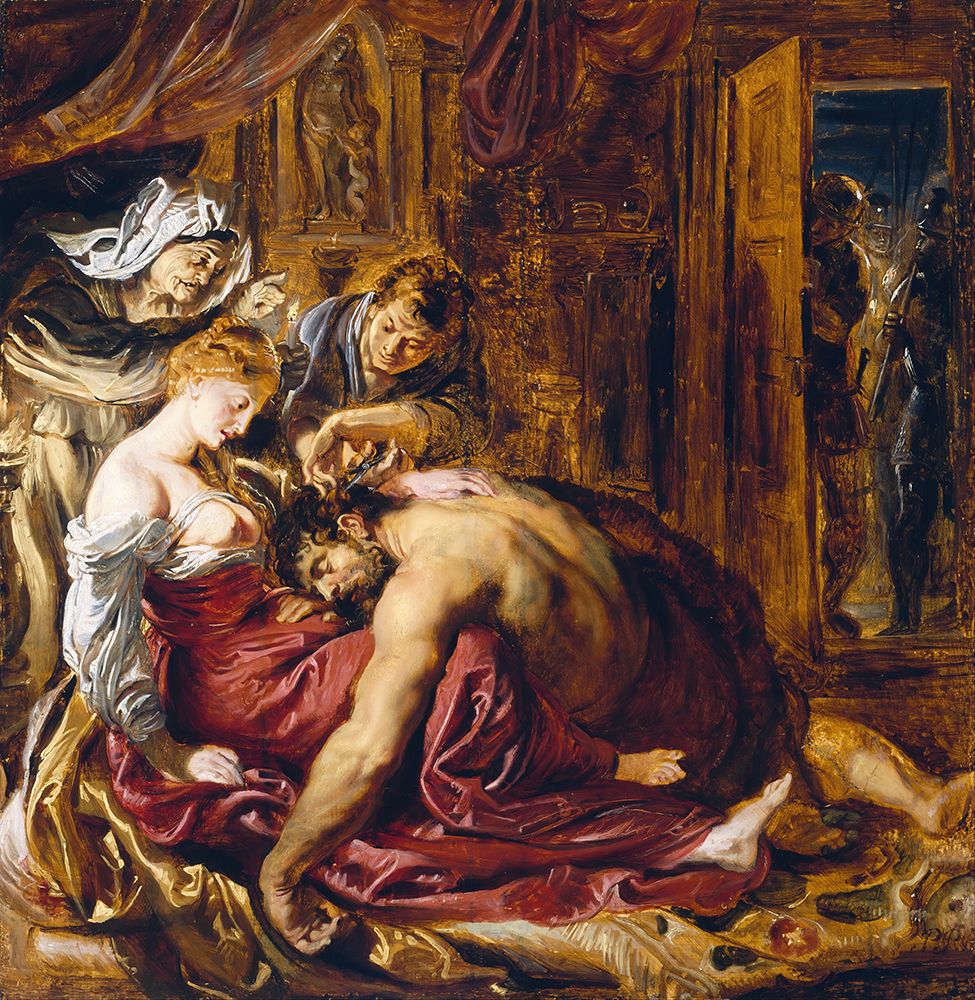 Samson and Delilah art print by Peter Paul Rubens for $57.95 CAD