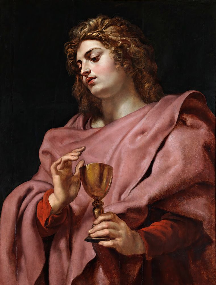 St Giovanni Evangelista 1610 art print by Peter Paul Rubens for $57.95 CAD