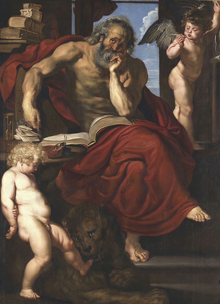St Jerome in his Hermitage 1608 art print by Peter Paul Rubens for $57.95 CAD