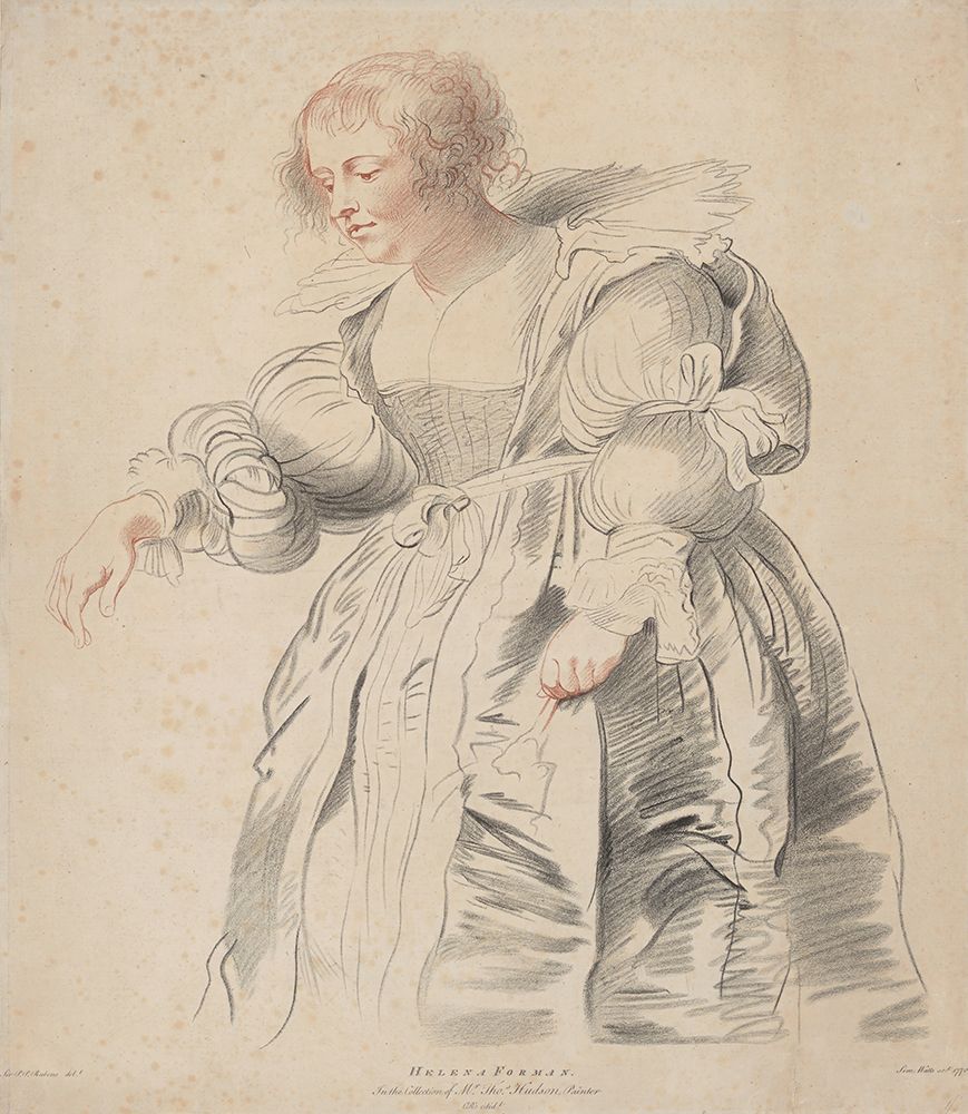 Standing Young Woman art print by Peter Paul Rubens for $57.95 CAD