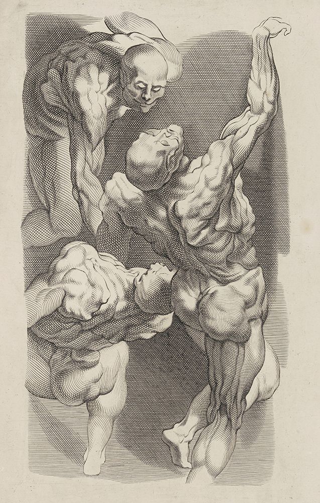 Study of Three Naked Men art print by Peter Paul Rubens for $57.95 CAD